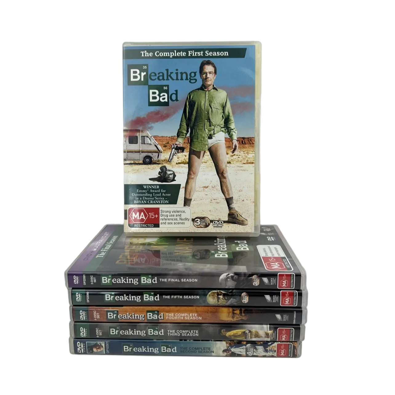 Breaking Bad Seasons 1–6 DVD Complete Series Collection (2008) Region 4 PAL