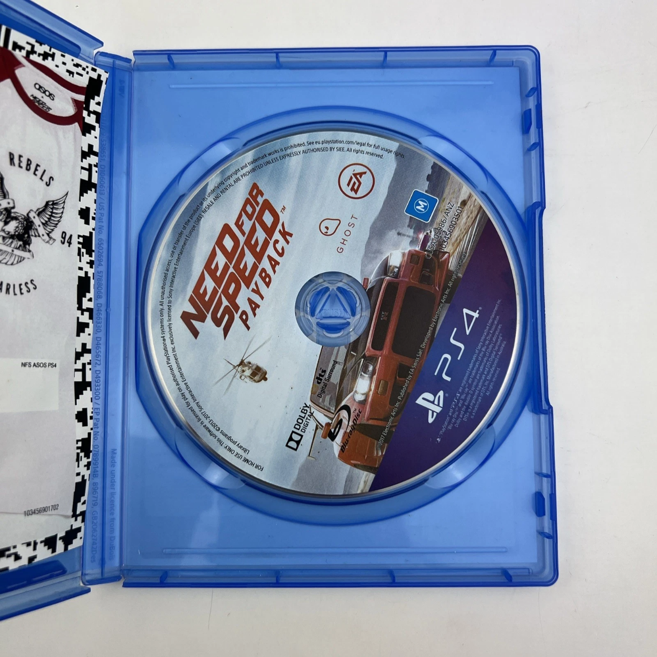 Need for Speed Payback PS4 PlayStation 4 PAL Racing Game