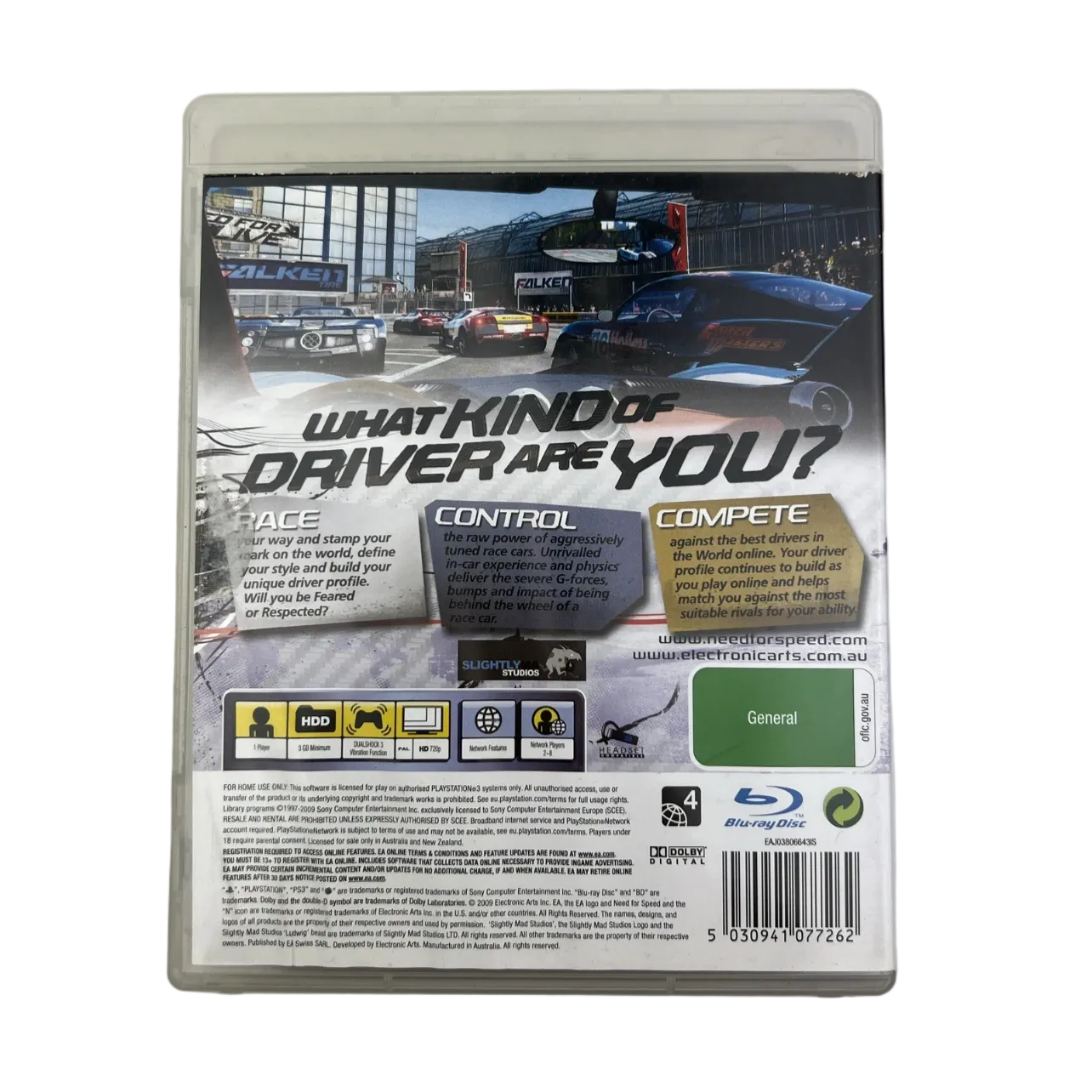 Need for Speed Shift PS3 Racing Game Region 4 PAL Complete
