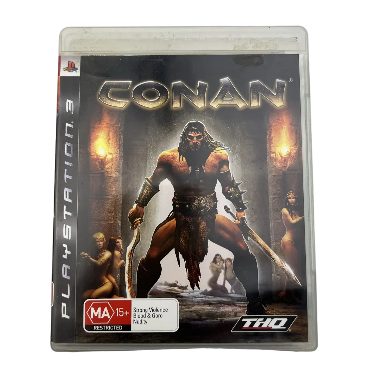 Conan PS3 Game Region 4 PAL Action Adventure Hack & Slash Complete (Preowned)