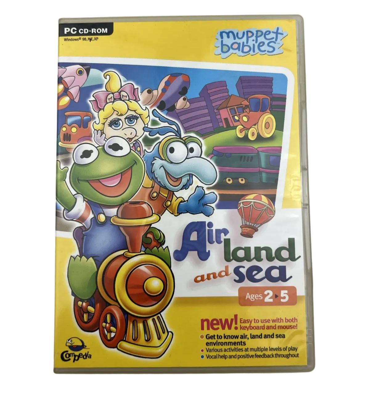 Jim Henson Muppets Babies Air Land and Sea PC Game Muppets Educational Game