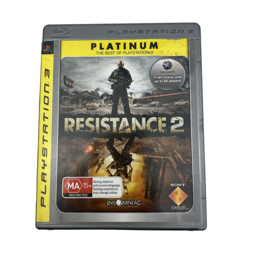 Resistance 2 PS3 Game Region 4 Shooter Action Sony PlayStation 3