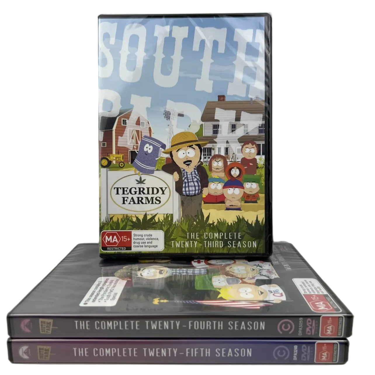 South Park Seasons 23, 24 & 25 DVD Bundle Region 4