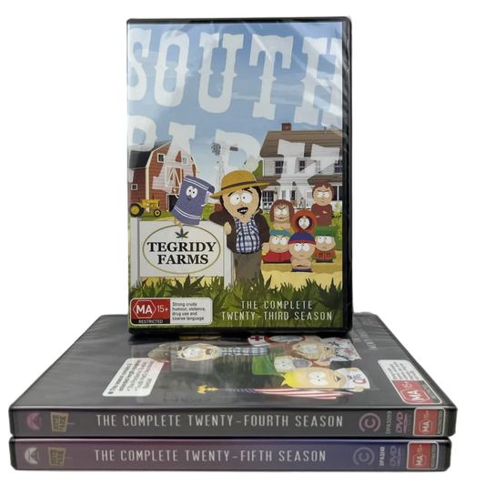 South Park Seasons 23, 24 & 25 DVD Bundle Region 4 Brand New & Sealed