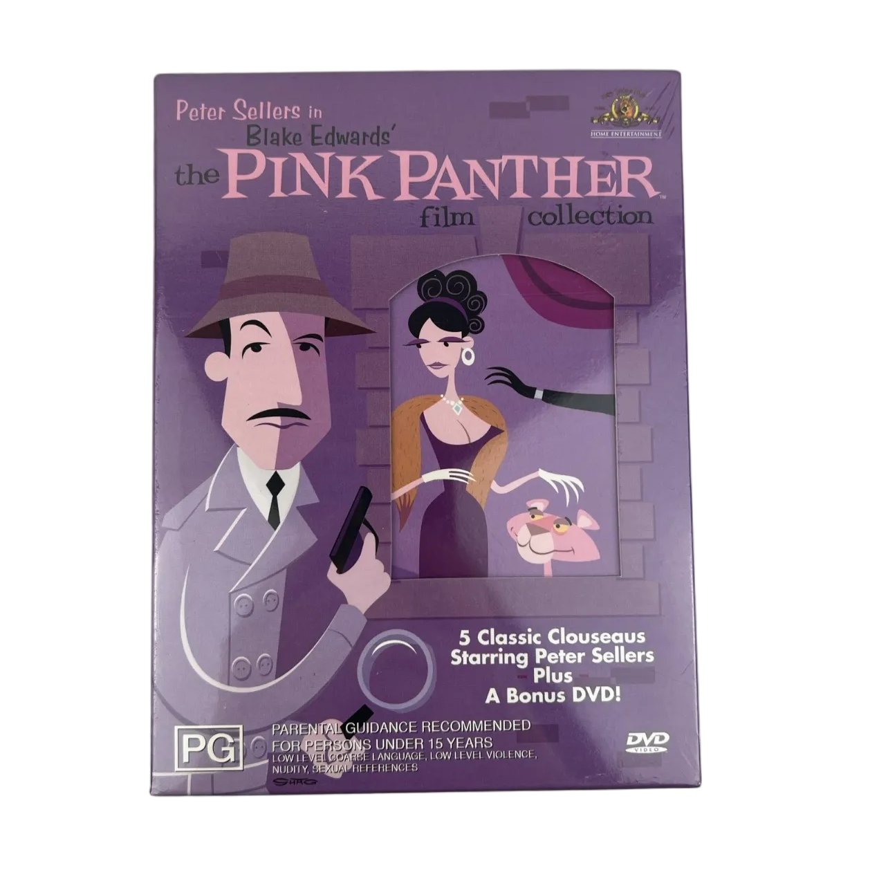 The Pink Panther Film Collection (DVD, Region 4) Rare Brand New & Sealed