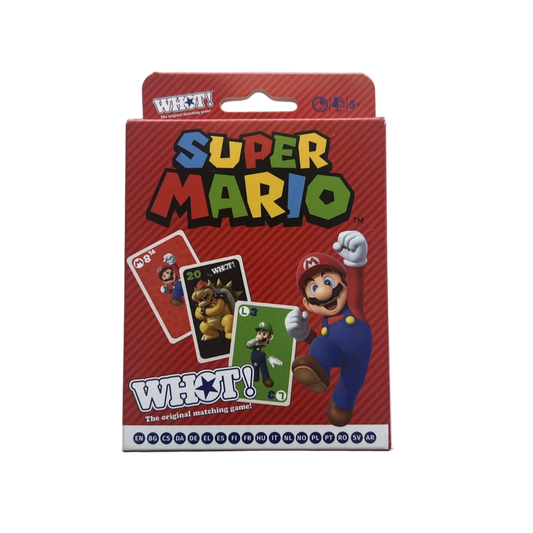 Super Mario WHOT! The Original Matching Card Game – Official Nintendo Licensed