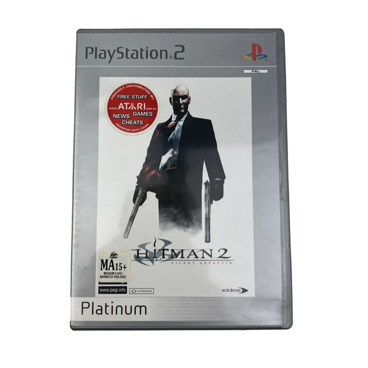 Hitman 2 Silent Assassin PS2 Game PEGI 16+ Action Adventure
