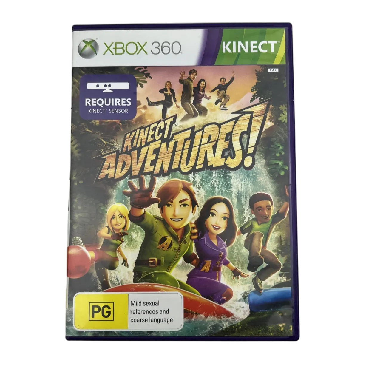 Kinect Adventures Microsoft Xbox 360 Game PAL