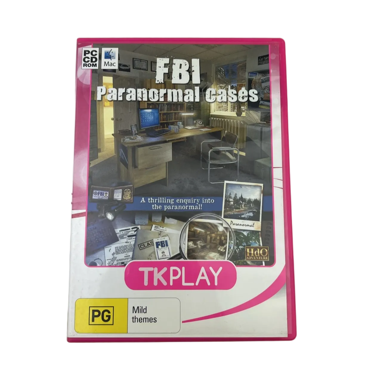 FBI Paranormal Cases PC/Mac Windows Hidden Object Game