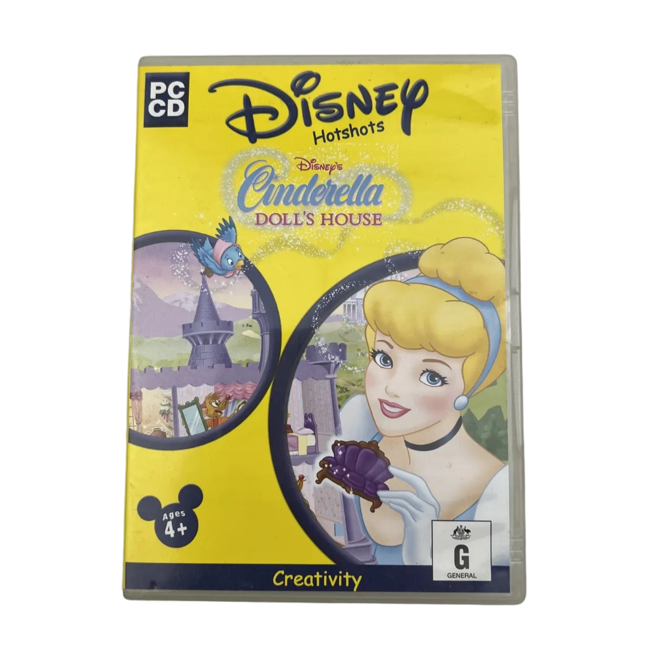 Disney Cinderella Dollhouse PC CD-ROM 2003 Windows Mac Interactive Game