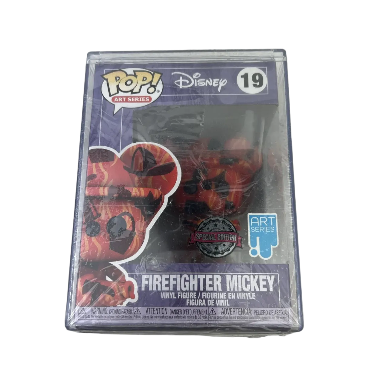 Funko Pop! Vinyl – Disney Mickey Mouse Firefighter Artist Series #19 Exclusive