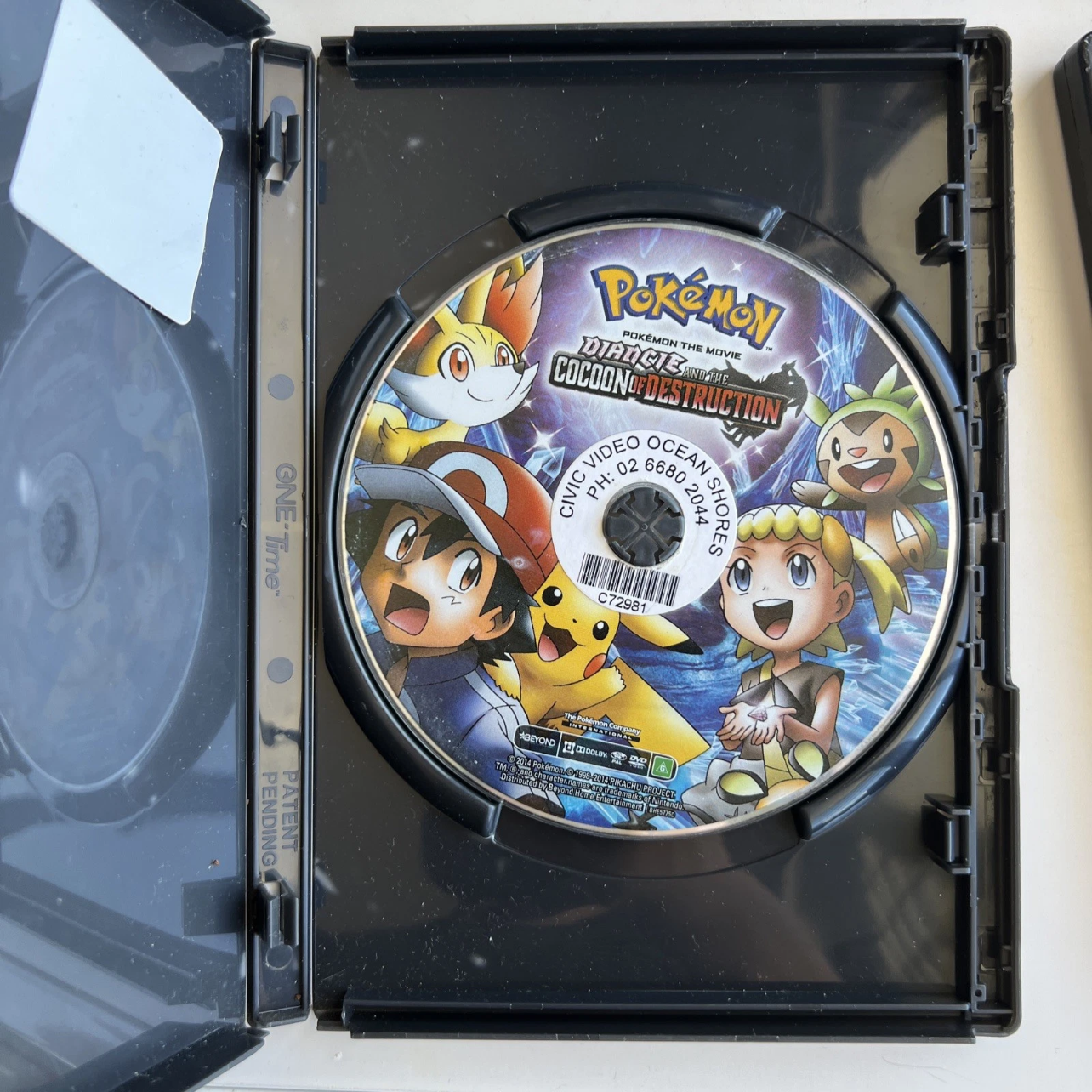 Pokémon – 4 Movie DVD Bundle (Region 4) Ex-Rental Lot