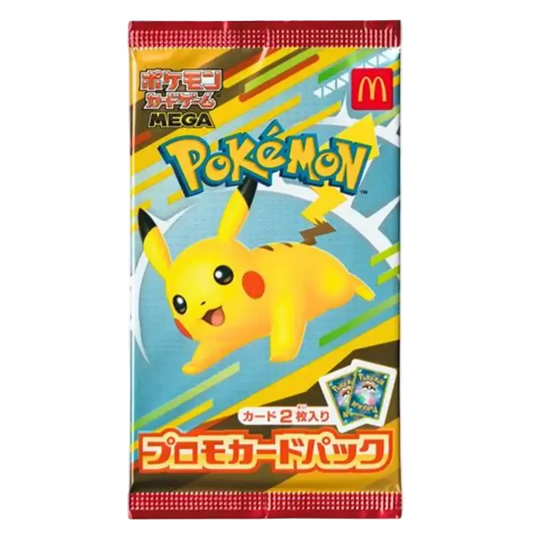 Mcdonald's Promo Pack Pokemon Japanese Promo